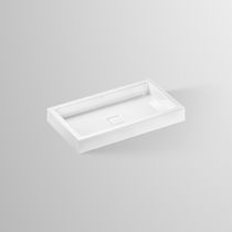 Vasque à poser / en acier vitrifié / antibactérienne...