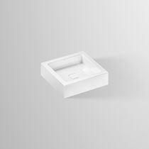 Vasque à poser / en acier vitrifié / antibactérienne...