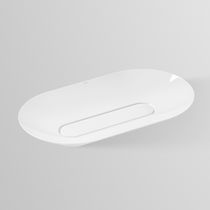 Vasque à poser / en acier vitrifié / antibactérienne...
