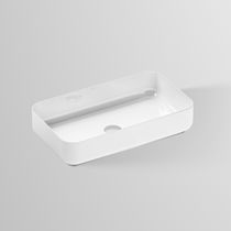 Vasque à poser / en acier vitrifié / antibactérienne...