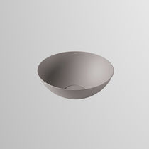 Lave-mains à poser / rond / en acier vitrifié...