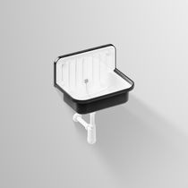 Lavabo lave-linge suspendu / en acier vitrifié