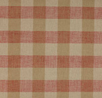 Tissu d'ameublement / à carreaux / en viscose