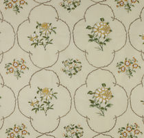 Tissu d'ameublement / à fleurs / en viscose
