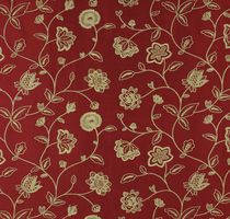 Tissu d'ameublement / à fleurs / en viscose