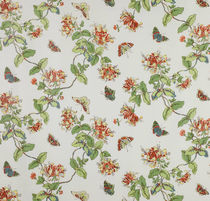 Tissu d'ameublement / à fleurs / en coton