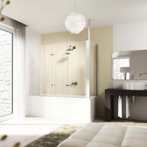 Pare-baignoire pliant / sans cadre