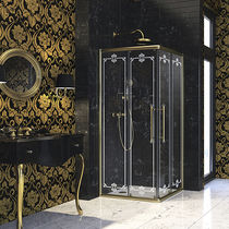 Paroi de douche coulissante / d'angle
