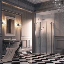 Paroi de douche battante / courbée / d'angle...