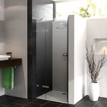 Paroi de douche battante / en niche / partiellement...