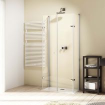 Paroi de douche battante / en niche / partiellement...