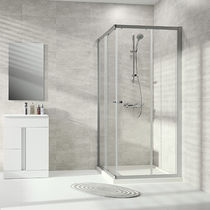 Paroi de douche coulissante / d'angle