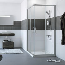 Paroi de douche coulissante / d'angle