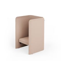 Fauteuil contemporain / en tissu / avec...
