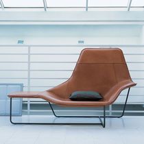 Méridienne contemporaine / en tissu / en...