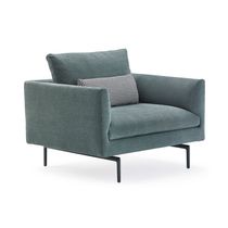 Fauteuil contemporain / en tissu / en cuir...