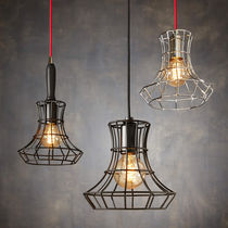 Suspension / en fer / en plastique / contemporaine