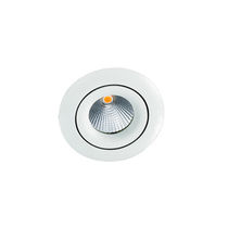 Downlight encastré / à LED / rond / en verre