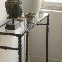 Console contemporaine / en bronze / avec...