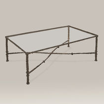Table basse contemporaine / en bronze /...