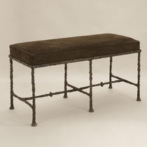 Banquette contemporaine / en tissu / avec...