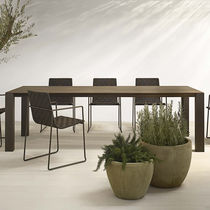 Table à manger contemporaine / en céramique...