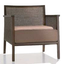 Fauteuil visiteur contemporain / en tissu...