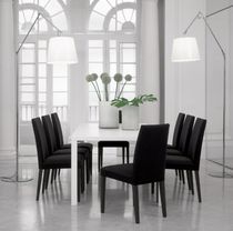 Chaise visiteur contemporaine / en tissu...