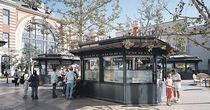 Kiosque à journaux / en fonte