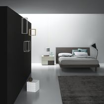 Lit double / contemporain / avec tête de...