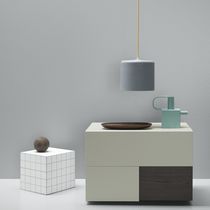 Table de chevet contemporaine / en bois...