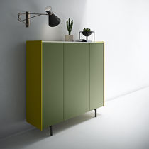 Buffet haut / contemporain / en bois laqué...