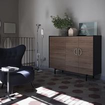 Buffet contemporain / en frêne / en acier...