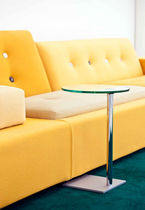 Table d'appoint contemporaine / en verre...