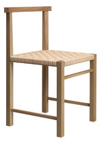 Chaise contemporaine / en chêne / en bois...