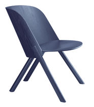 Chaise longue contemporaine / en tissu /...