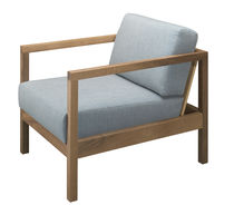 Fauteuil contemporain / en cuir / en tissu...