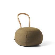 Fauteuil contemporain / en tissu / en bois...