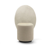 Chaise contemporaine / en tissu / en cuir...