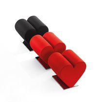 Pouf design original / en tissu / en cuir...
