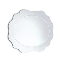 Miroir mural / contemporain / ovale / vertical