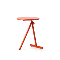 Guéridon contemporain / en MDF laqué / en...