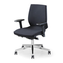 Fauteuil de bureau contemporain / en tissu...