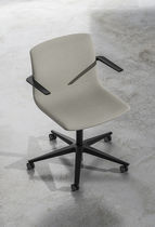 Chaise de bureau contemporaine / en tissu...