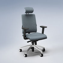 Chaise de bureau contemporaine / en tissu...