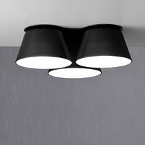 Plafonnier contemporain / rond / en métal...
