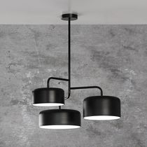 Plafonnier contemporain / rond / en métal...