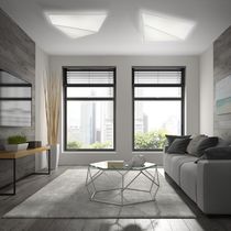 Plafonnier contemporain / triangulaire /...