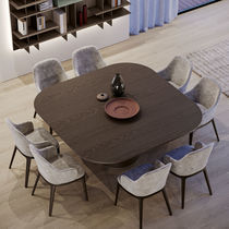 Table à manger contemporaine / en chêne...