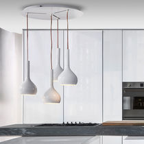 Suspension / en métal / en PMMA / contemporaine